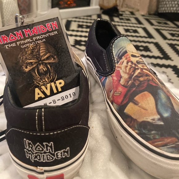Vans Shoes Iron Maiden Vans Poshmark